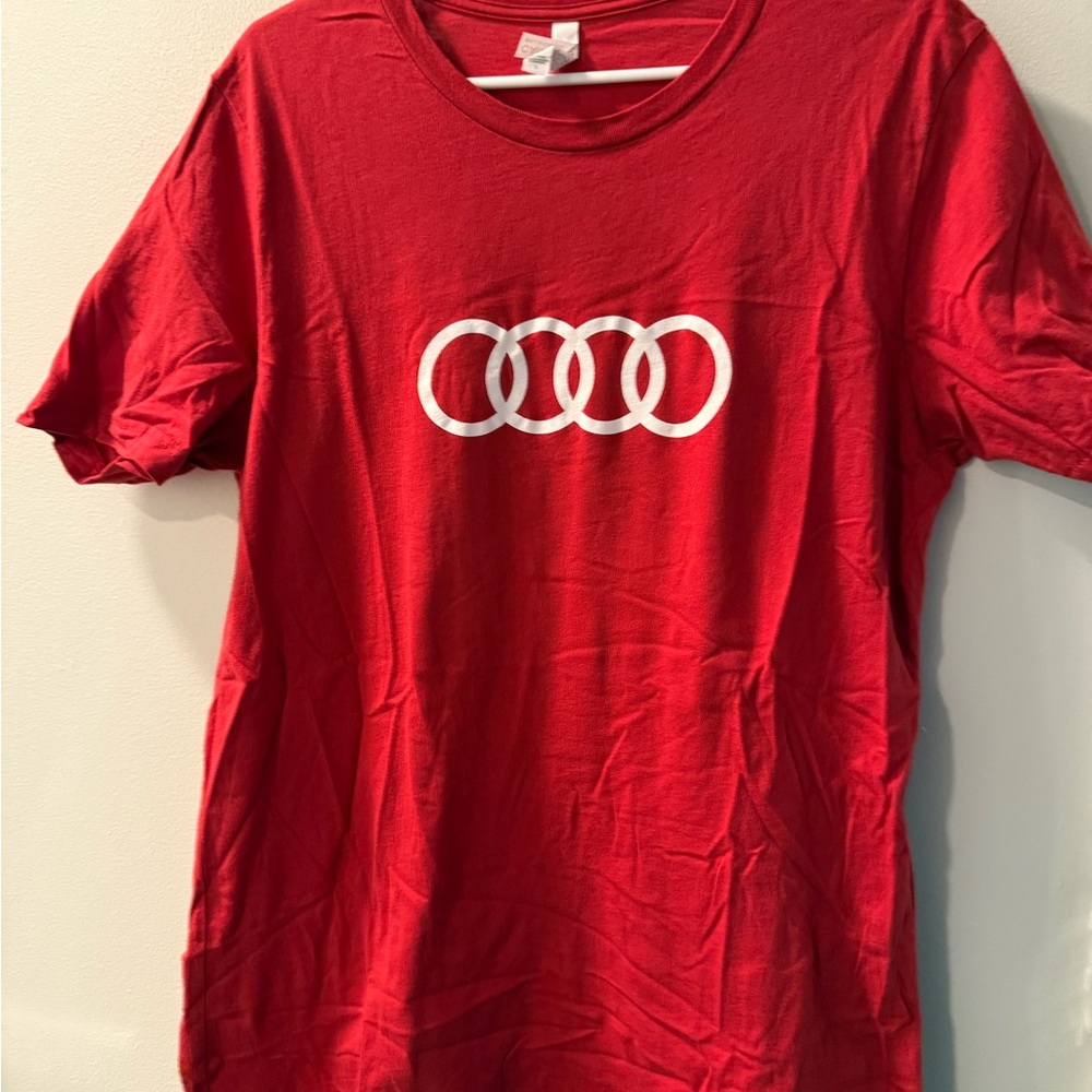Audi Rings Red T-Shirt